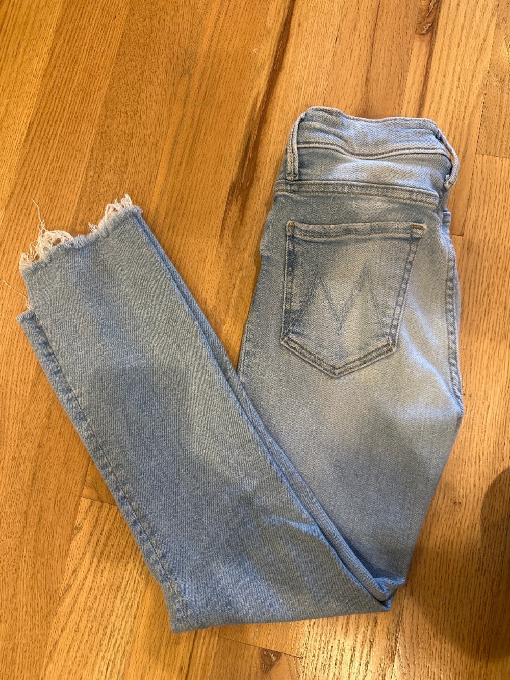 Mother Denim Insider Crop Step Fray Jeans